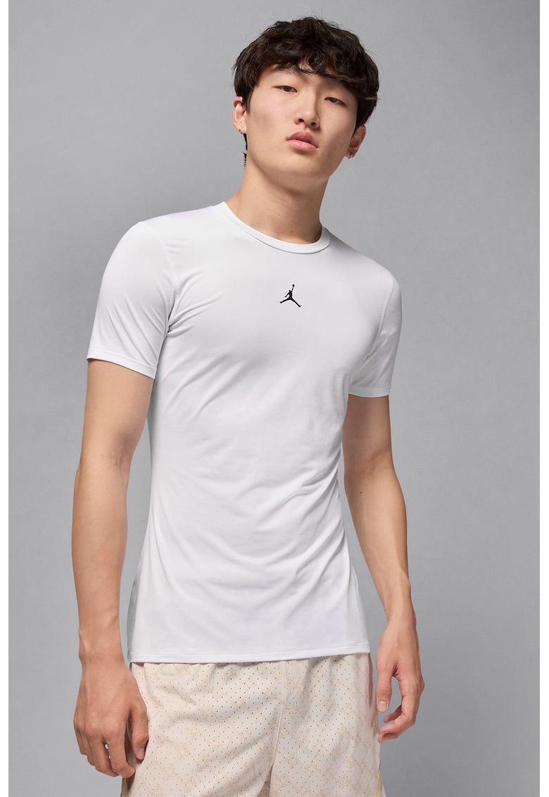 Tricou slim-fit cu logo - pentru baschet Jordan
