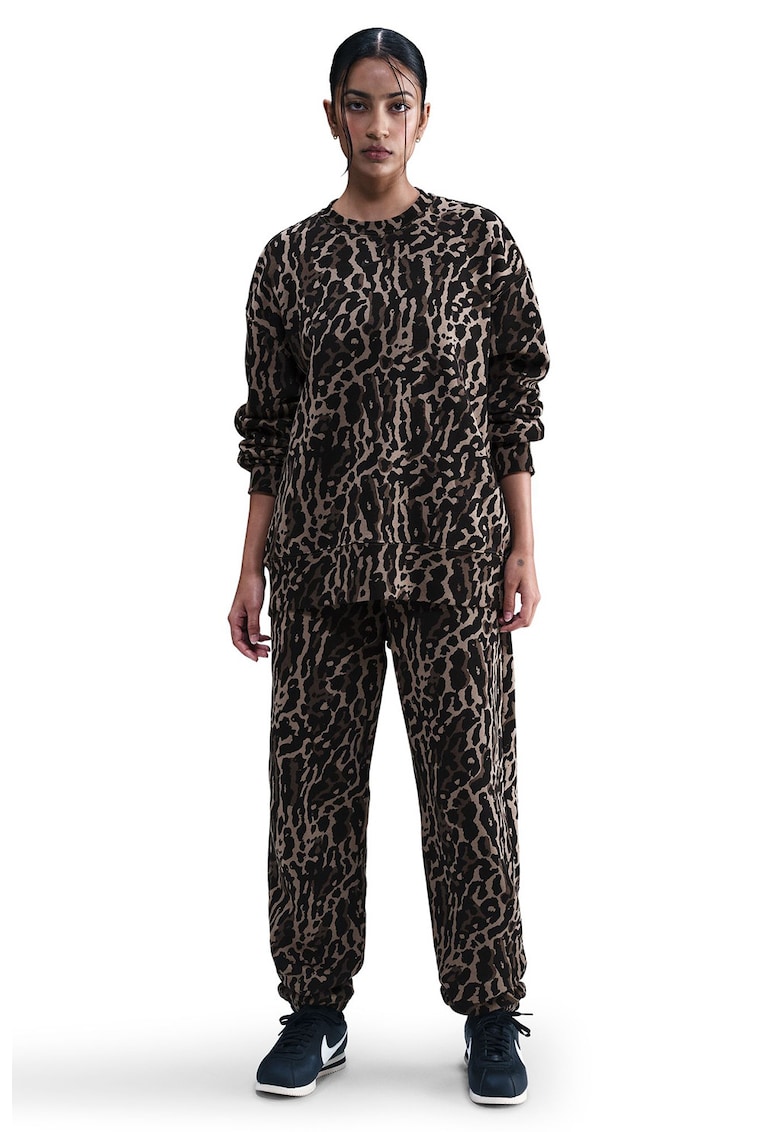 Pantaloni de trening cu animal print