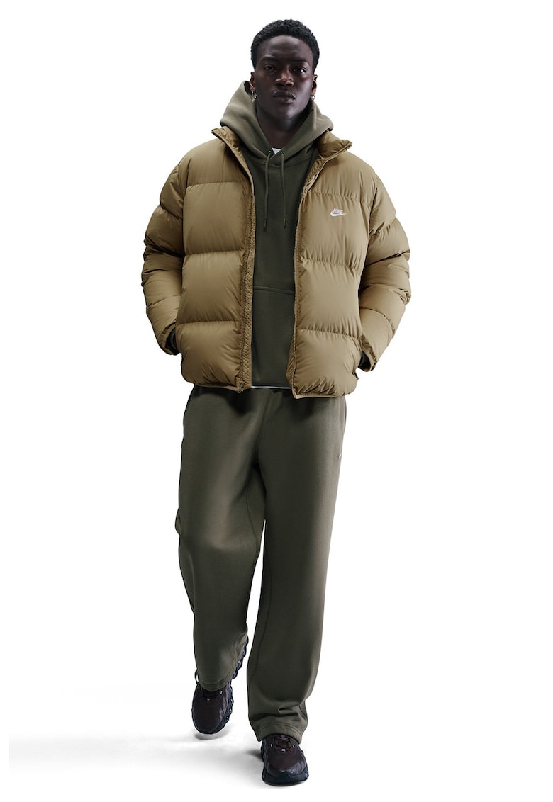 Geaca cu vatelina si buzunare cu fermoar