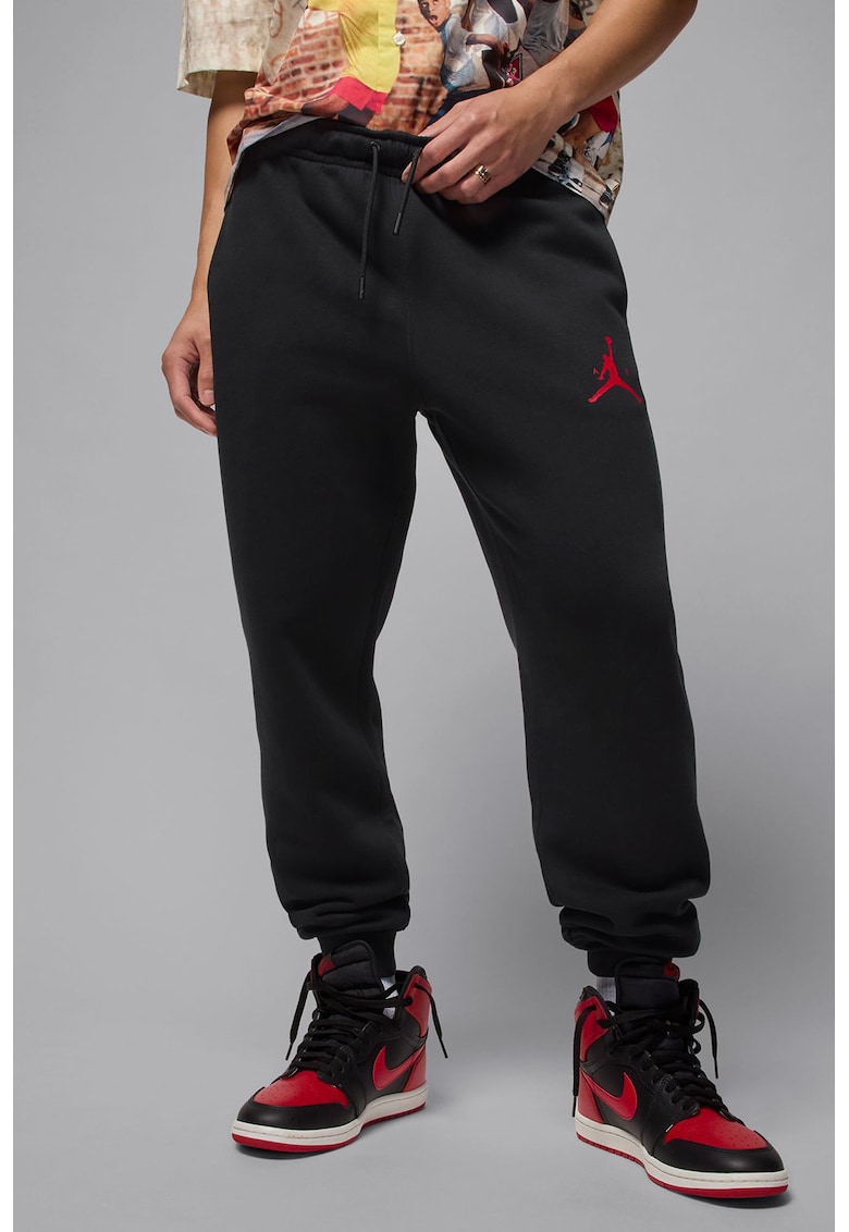 Pantaloni pentru baschet Jordan Jumpman - Rosu/Negru