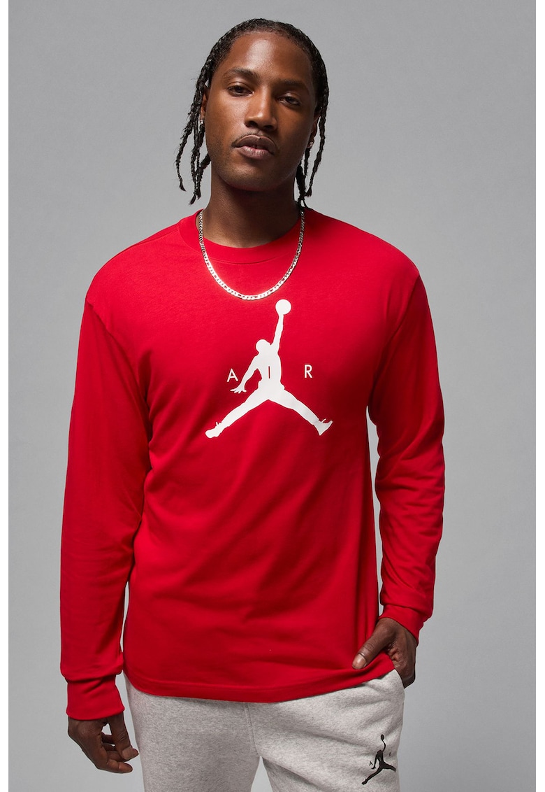 Bluza de trening cu decolteu la baza gatului - pentru baschet Jumpman