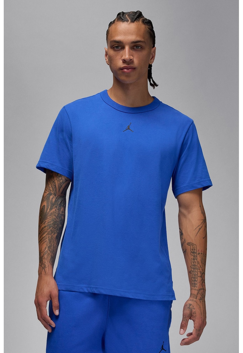 Tricou din amestec de bumbac pentru baschet Jordan - Albastru royal