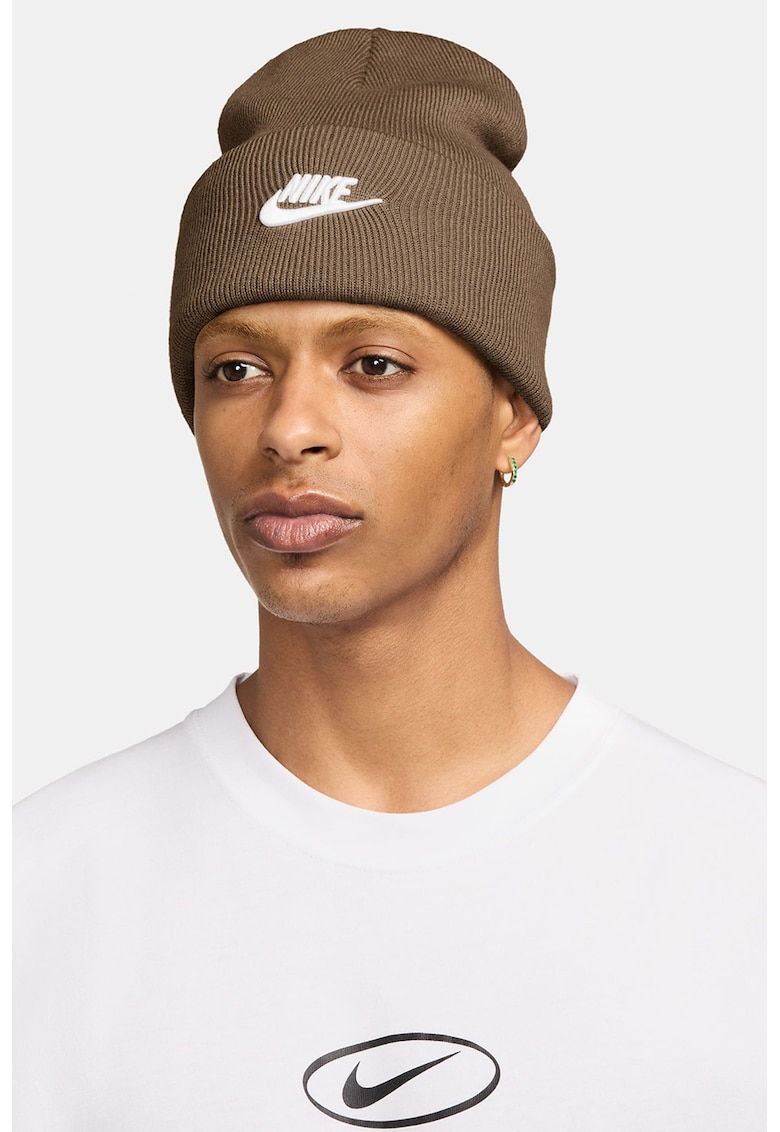 Caciula unisex cu logo brodat Peak