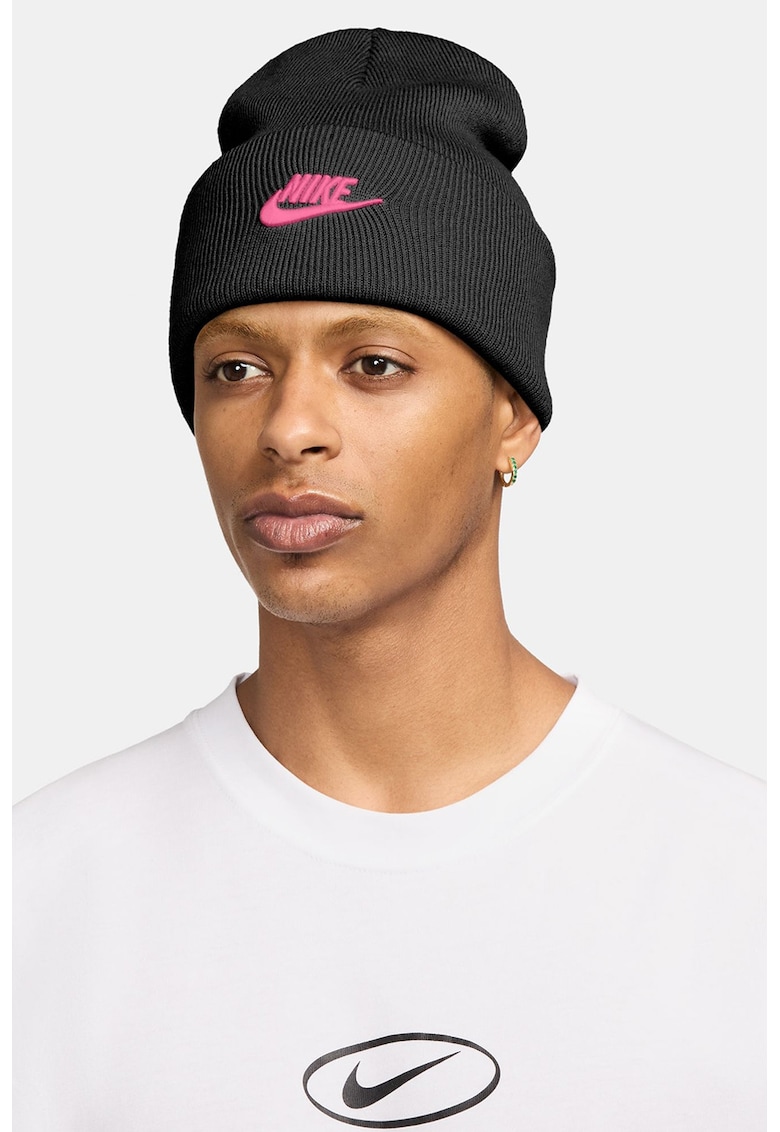 Caciula unisex cu logo brodat Peak