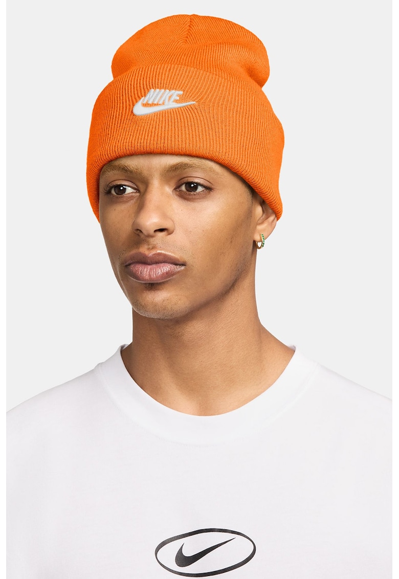 Caciula unisex cu logo brodat Peak