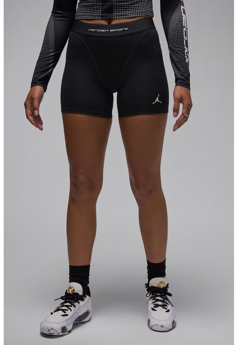 Colanti scurti cu banda logo in talie pentru baschet