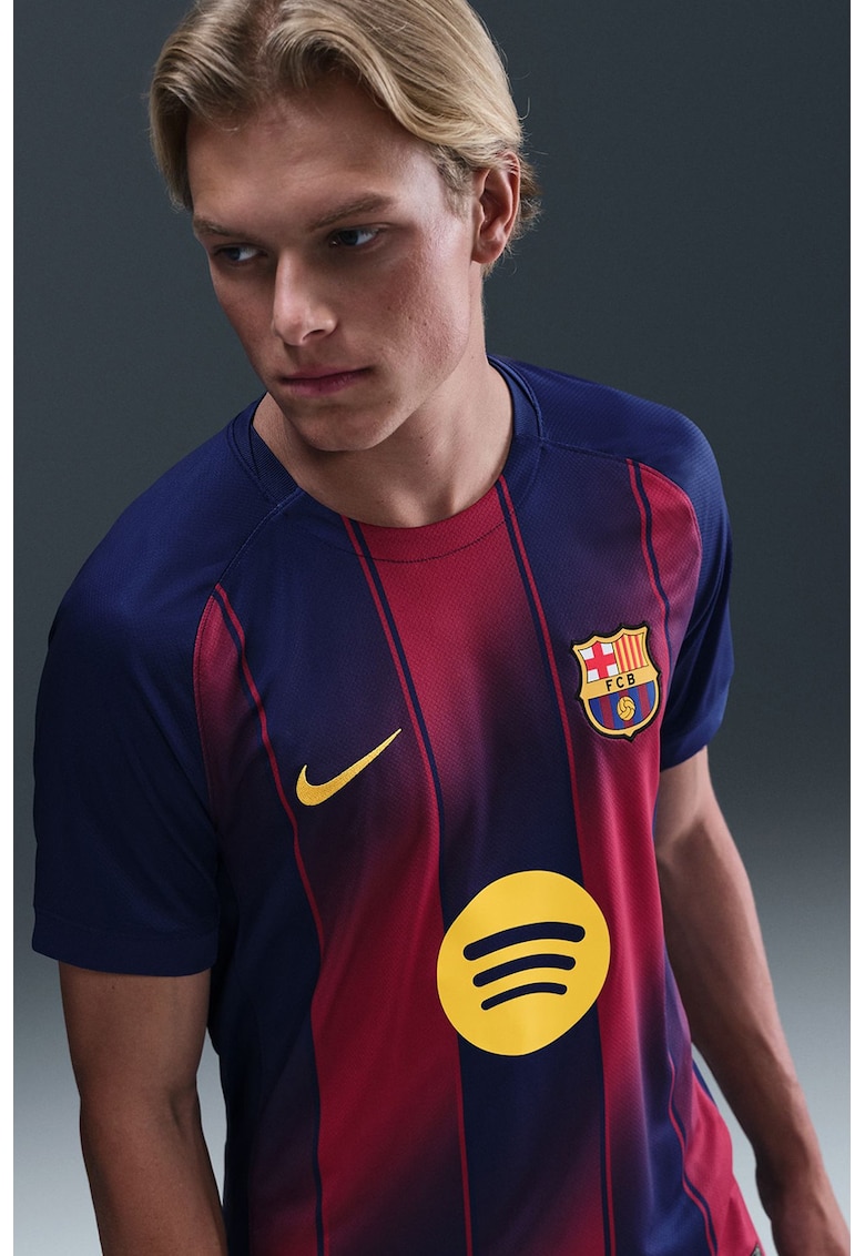 Tricou cu tehnologie Dri-FIT pentru fotbal FCB