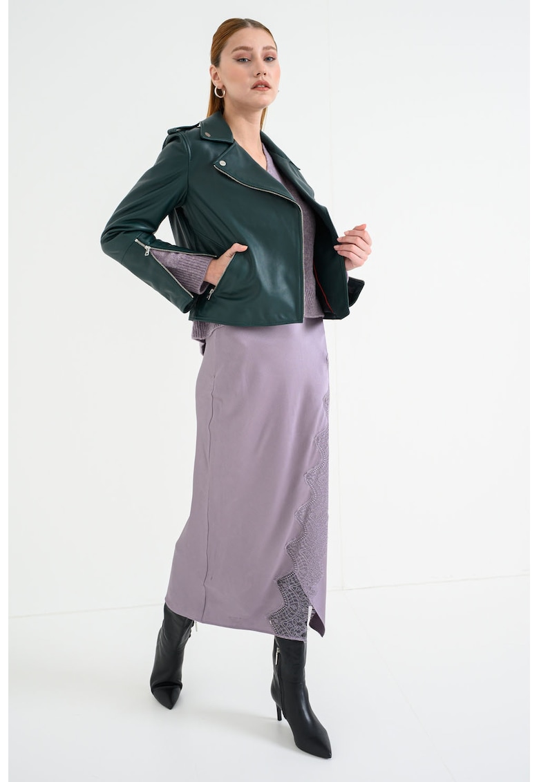 Jacheta biker de piele Lujana Jacheta biker de piele Lujana