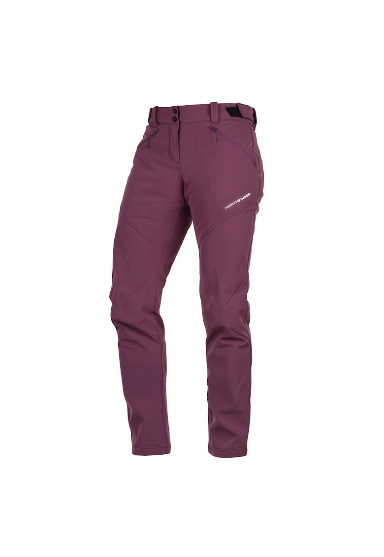 Pantaloni softshell 3L 10K/5K dama Darci - Mov inchis
