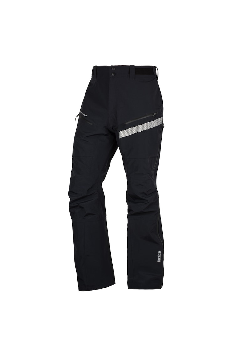 Pantaloni schi hardshell barbati Havran black - Negru