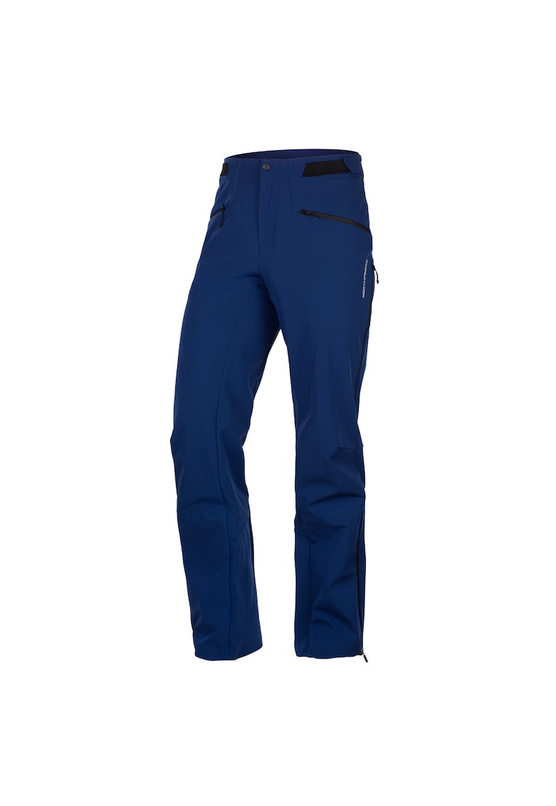 Pantaloni softshell de schi 3L BURT pentru bărbați - Bleumarin