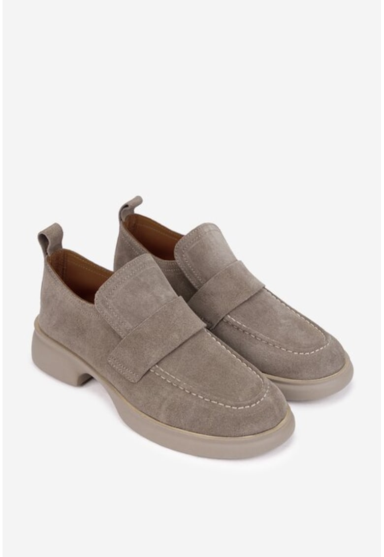 Dasha Pantofi dama eleganti taupe - Maro taupe