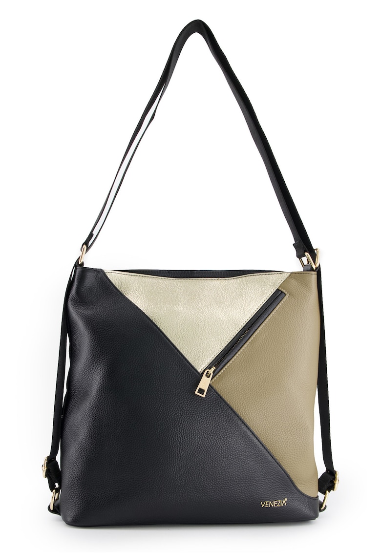 Geanta dama Shopper - piele naturala - 32x32x9 - - lungime curea max - 2 buzunare interioare - 1 buzunar exterior