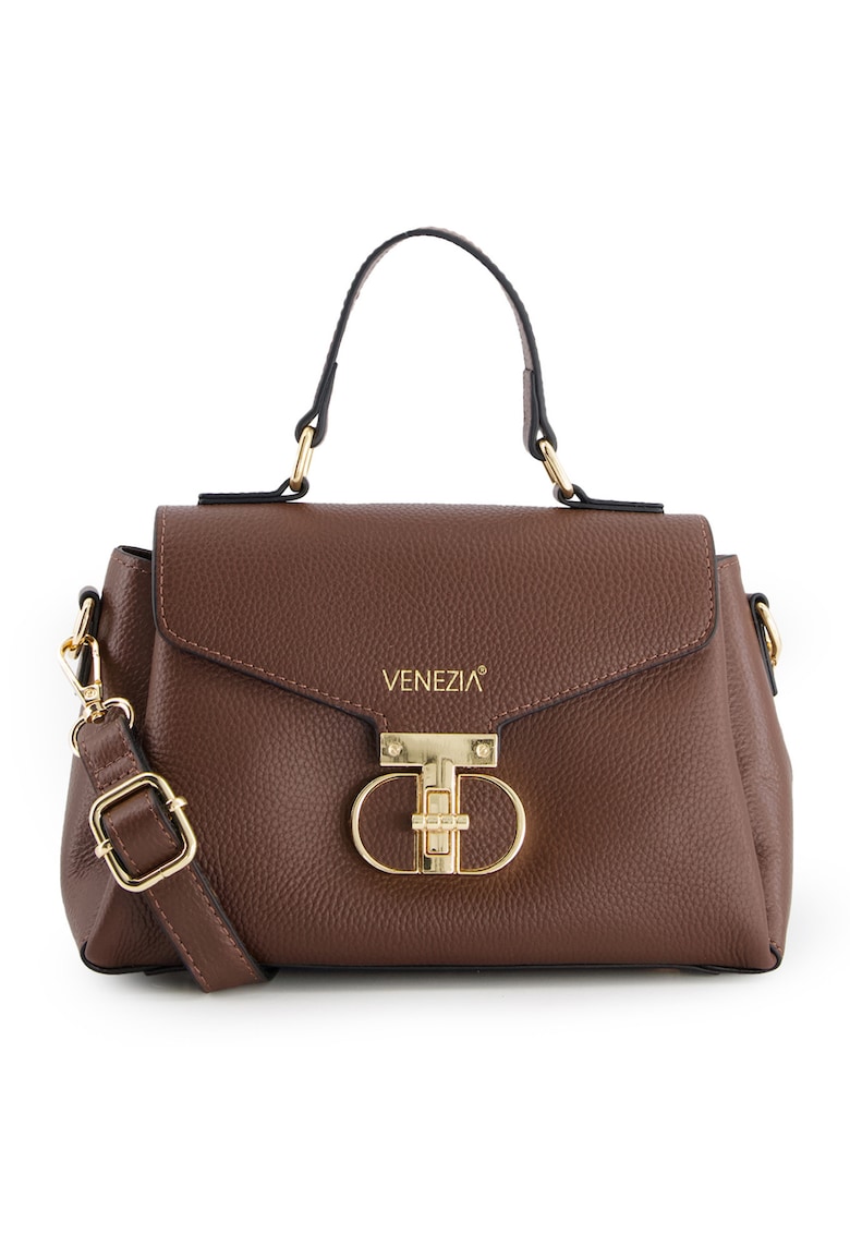 Venezia Geanta crossbody din piele naturala cu curea detasabila