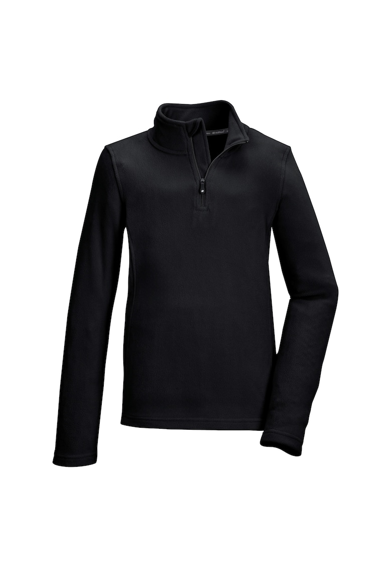 Bluza fleece KSW 247 GRLS FLC SHRT - Negru