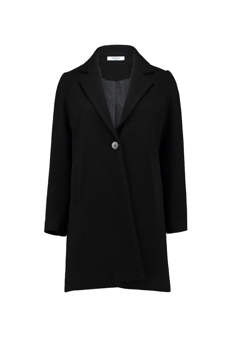 Palton uni cu nasturi