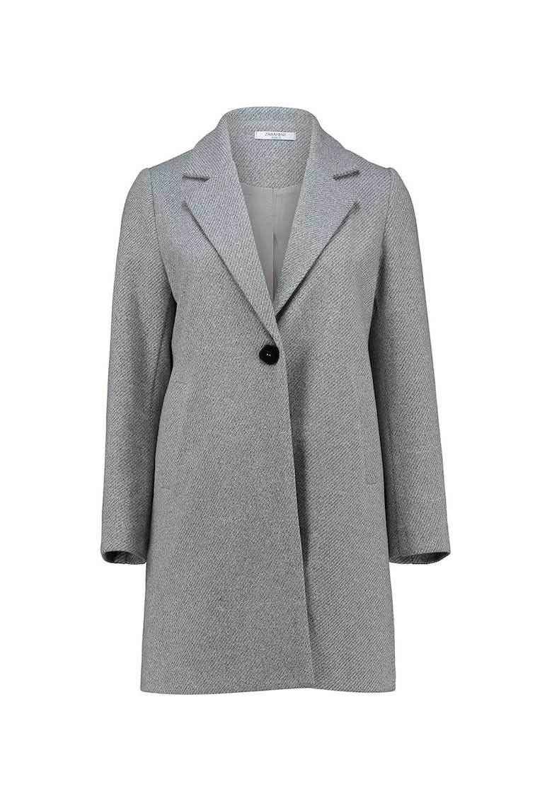 Palton uni cu nasturi