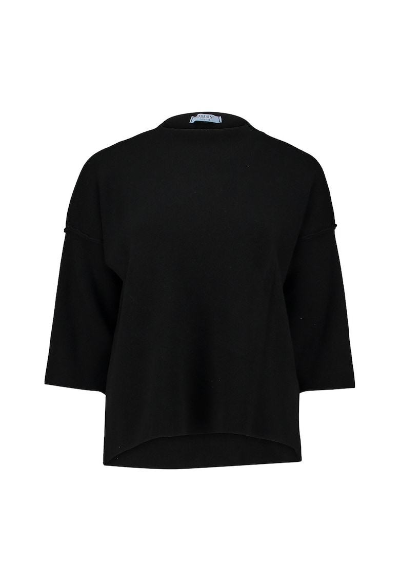 Pulover uni cu decolteu la baza gatului