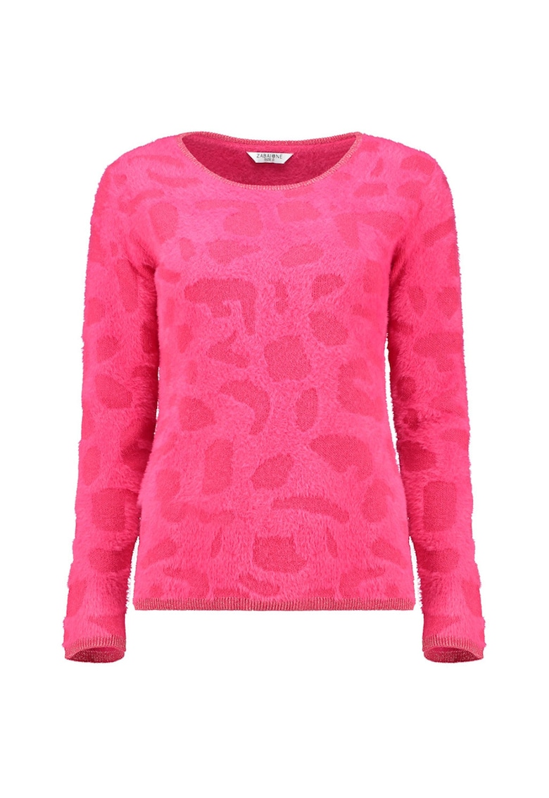 Bluza pufoasa cu decolteu la baza gatului