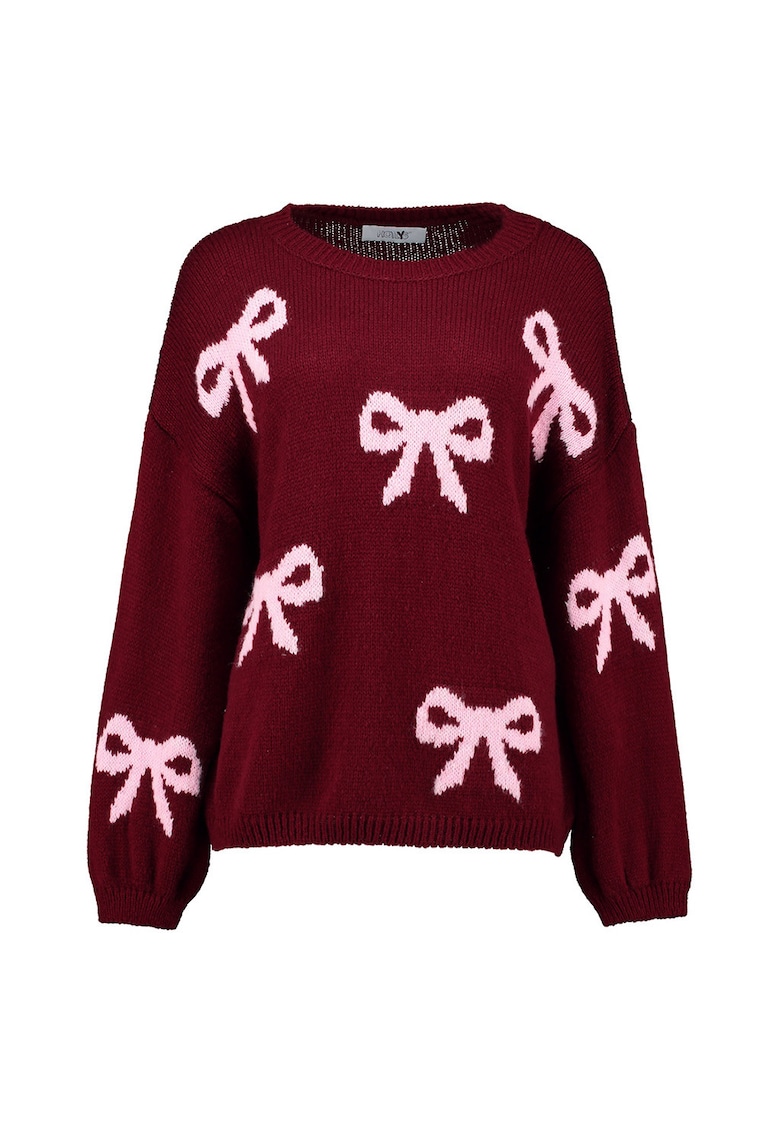 Pulover cu model si funde