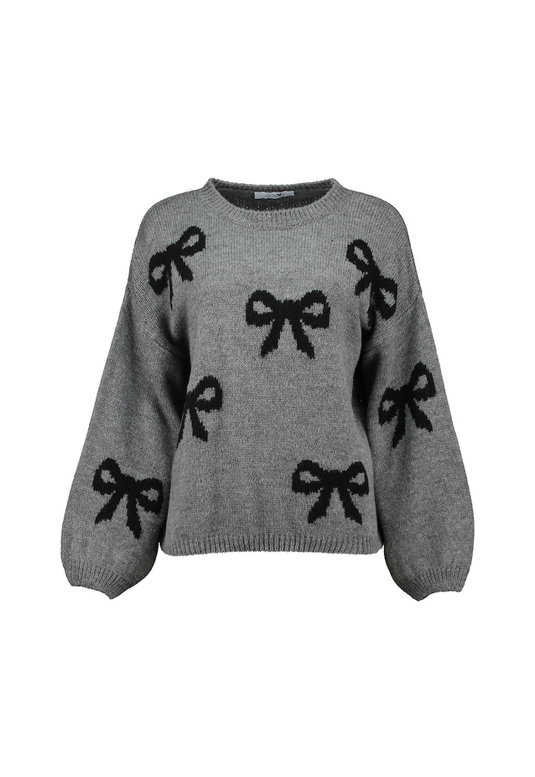 Pulover cu model si funde