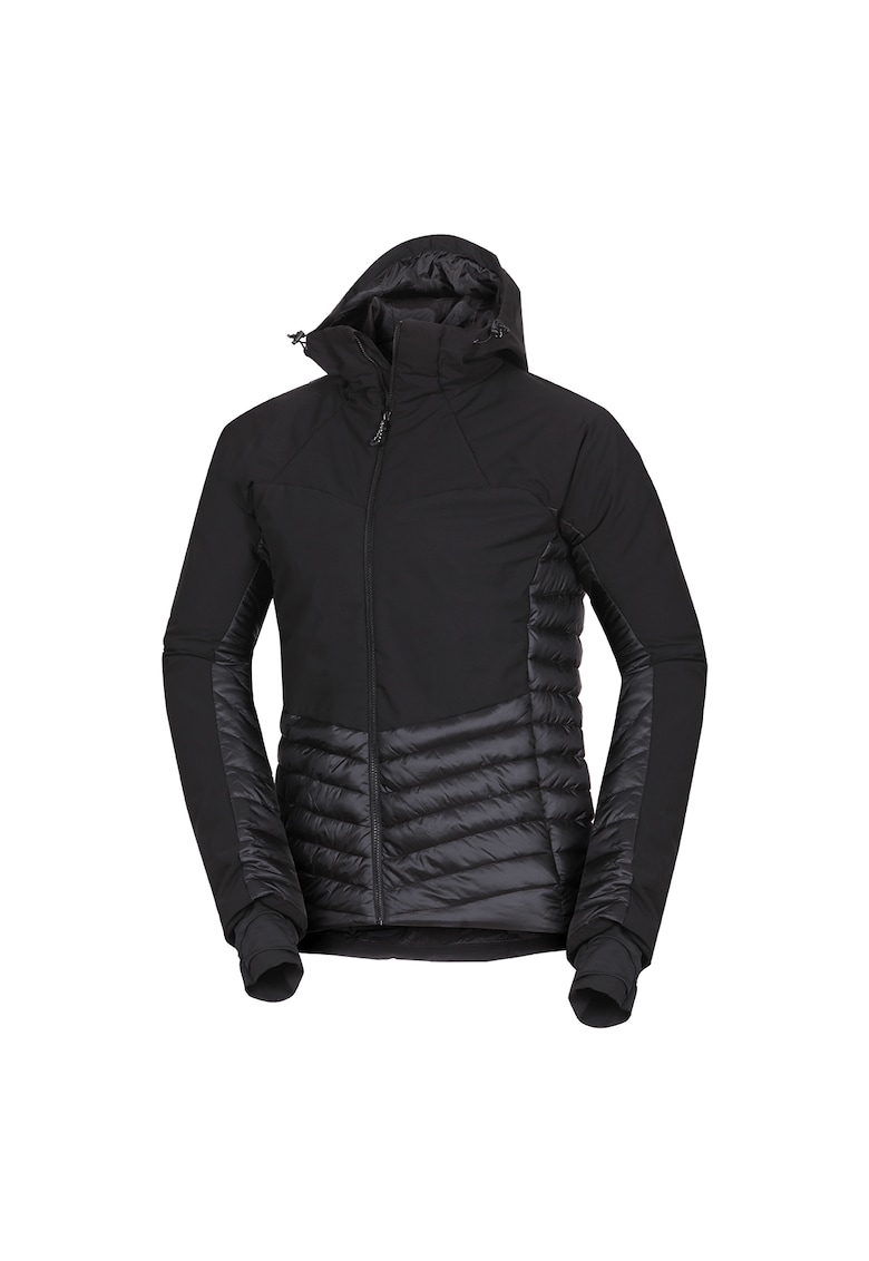 Jacheta hibrida softshell SEAL barbati Emeryk - Negru