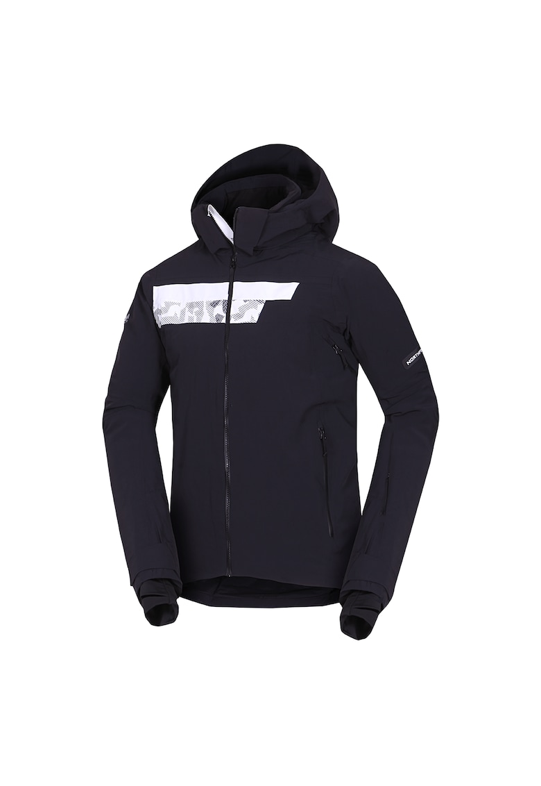 Geaca schi tehnica 2L 10K/10K barbati Volos - Negru