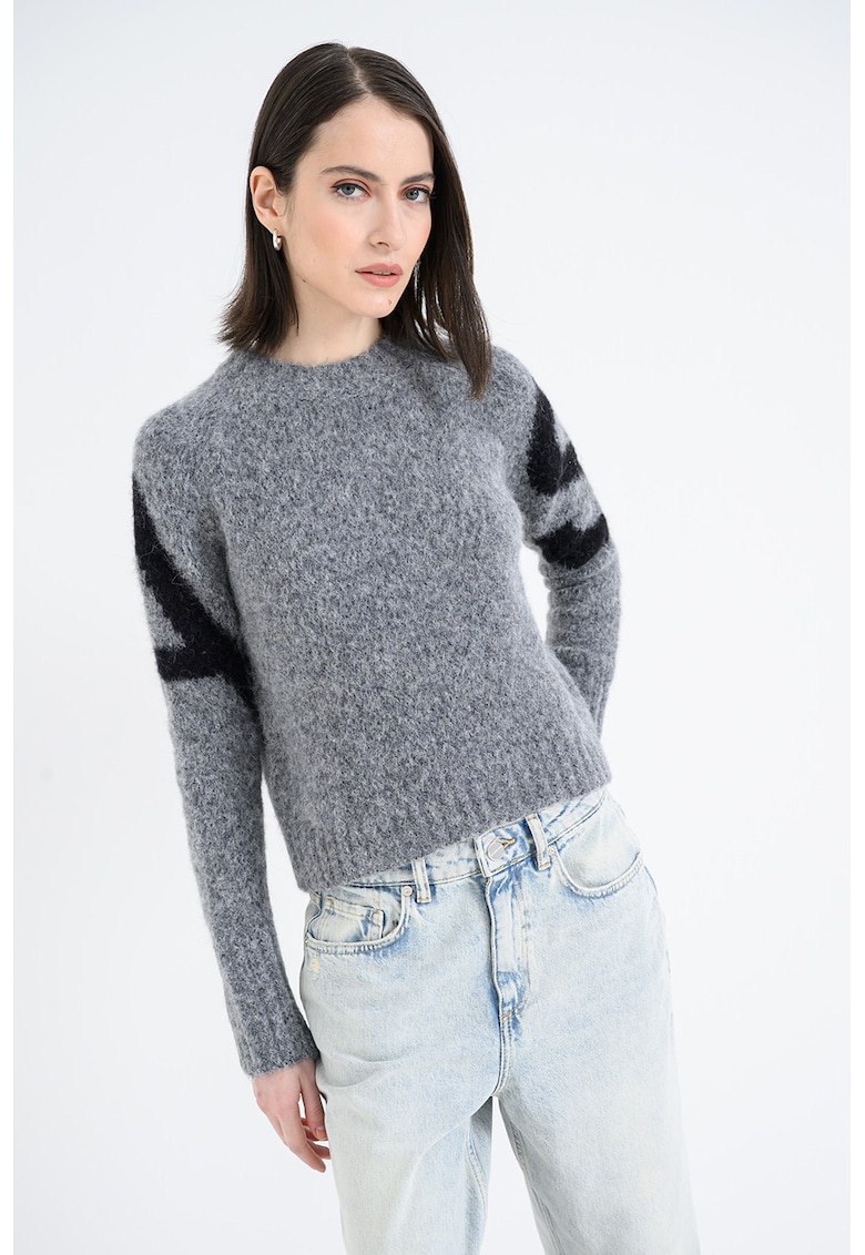 Pulover din amestec de lana alpaca Sylvie