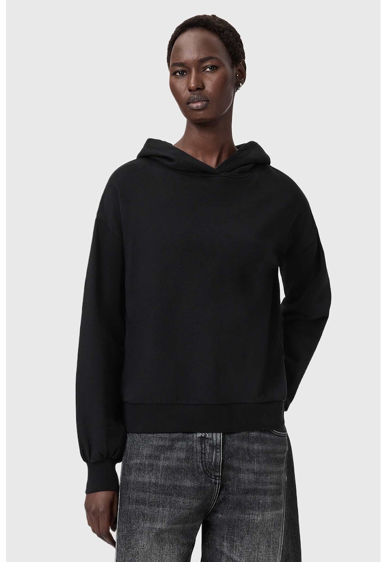 Hanorac supradimensionat cu aplicatie logo