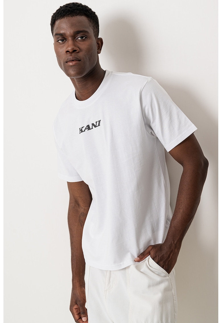 Tricou regular fit cu logo