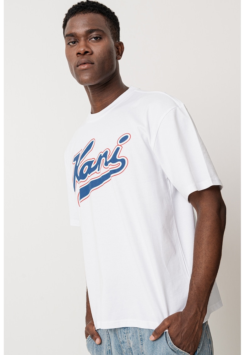 Tricou de bumbac cu logo