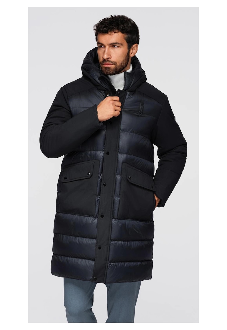 Jacheta lunga matlasata cu buzunare mari  OM-JALJ-0308