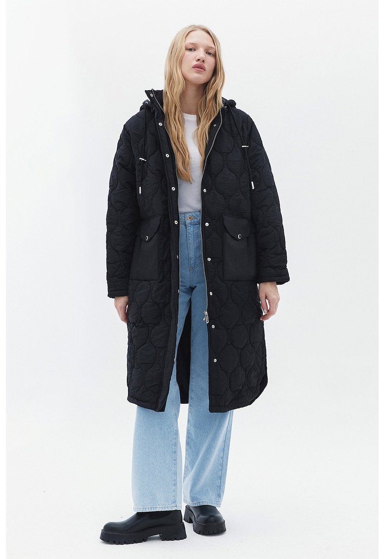 Geaca lunga supradimensionata