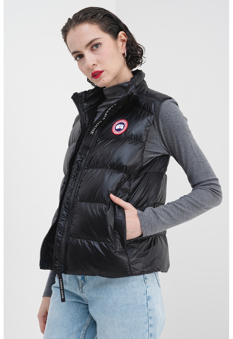 Vesta cu fermoar si buzunare laterale