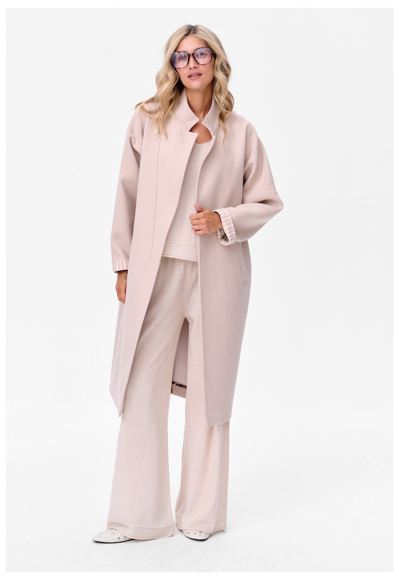 Palton cu buzunare oblice Elaine