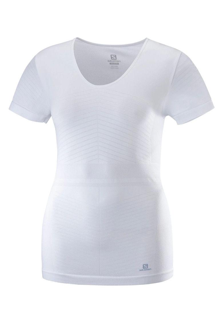 Tricou cu decolteu in V Elevate Move On - UPF 50 -