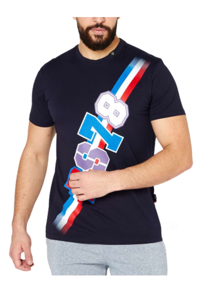 Tricou cu imprimeu logo frontal
