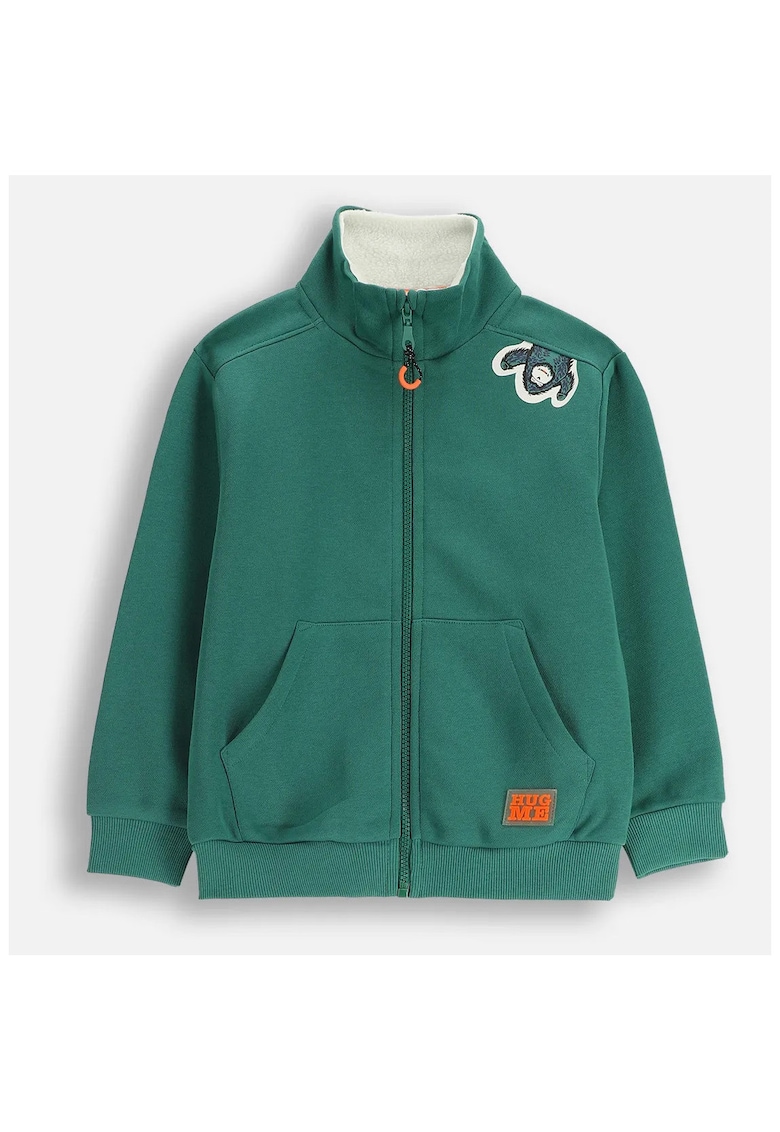 Bluza de trening cu guler inalt
