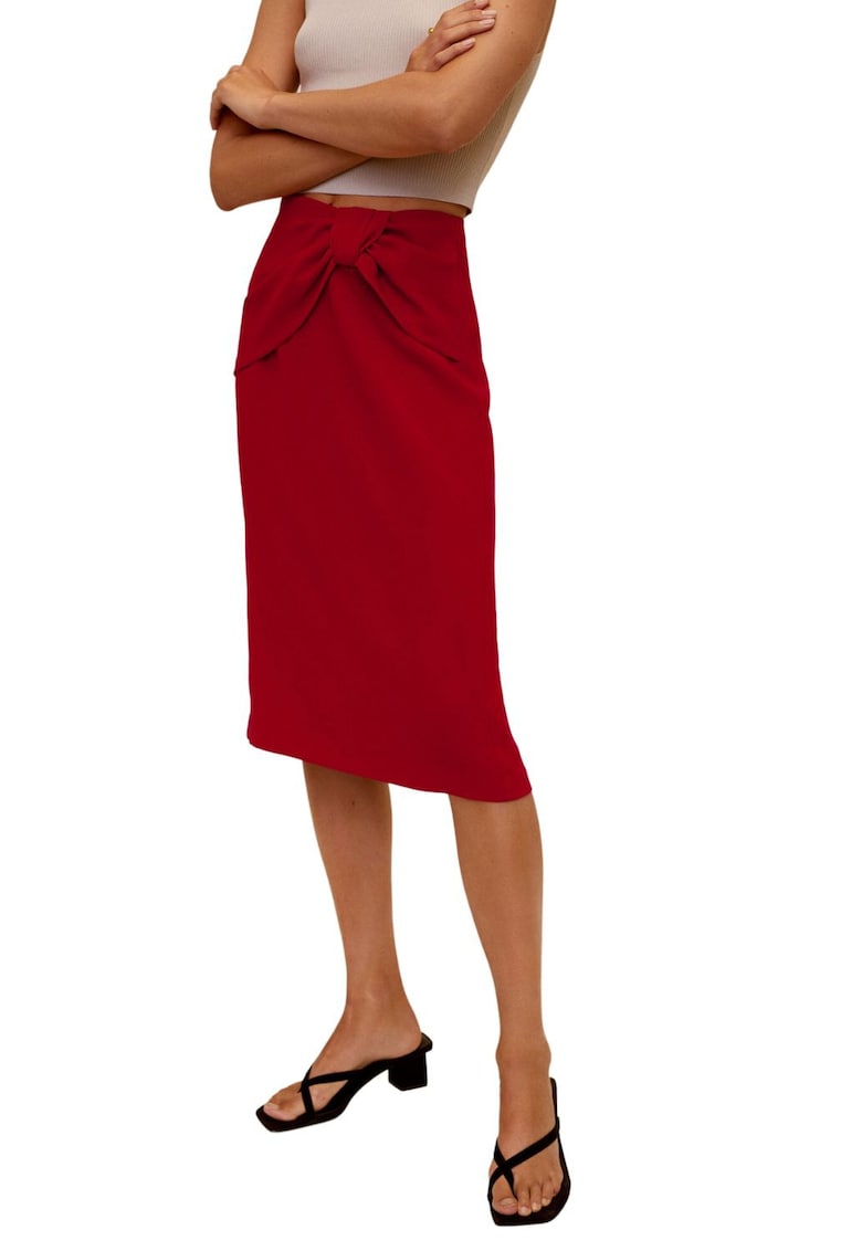 Fusta midi cu slit pe partea din spate Palachin - Fusta midi cu slit pe partea din spate Palachin -