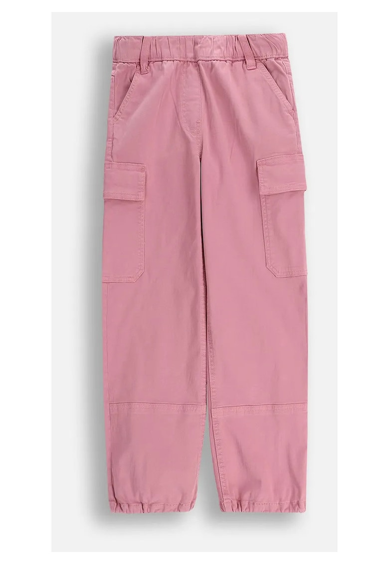 Pantaloni copii - bumbac - pentru fete - roz