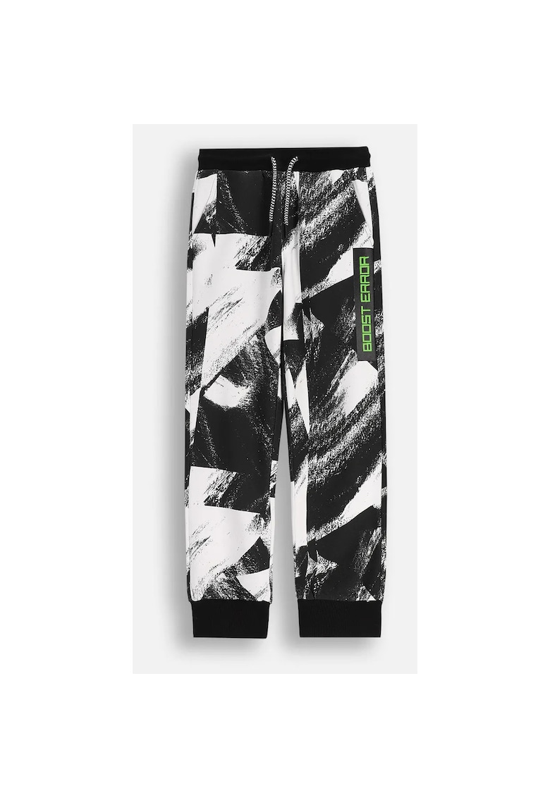 Pantaloni de trening cu imprimeu abstract
