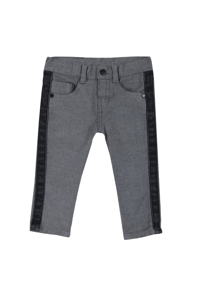 Blugi cu benzi laterale contrastante