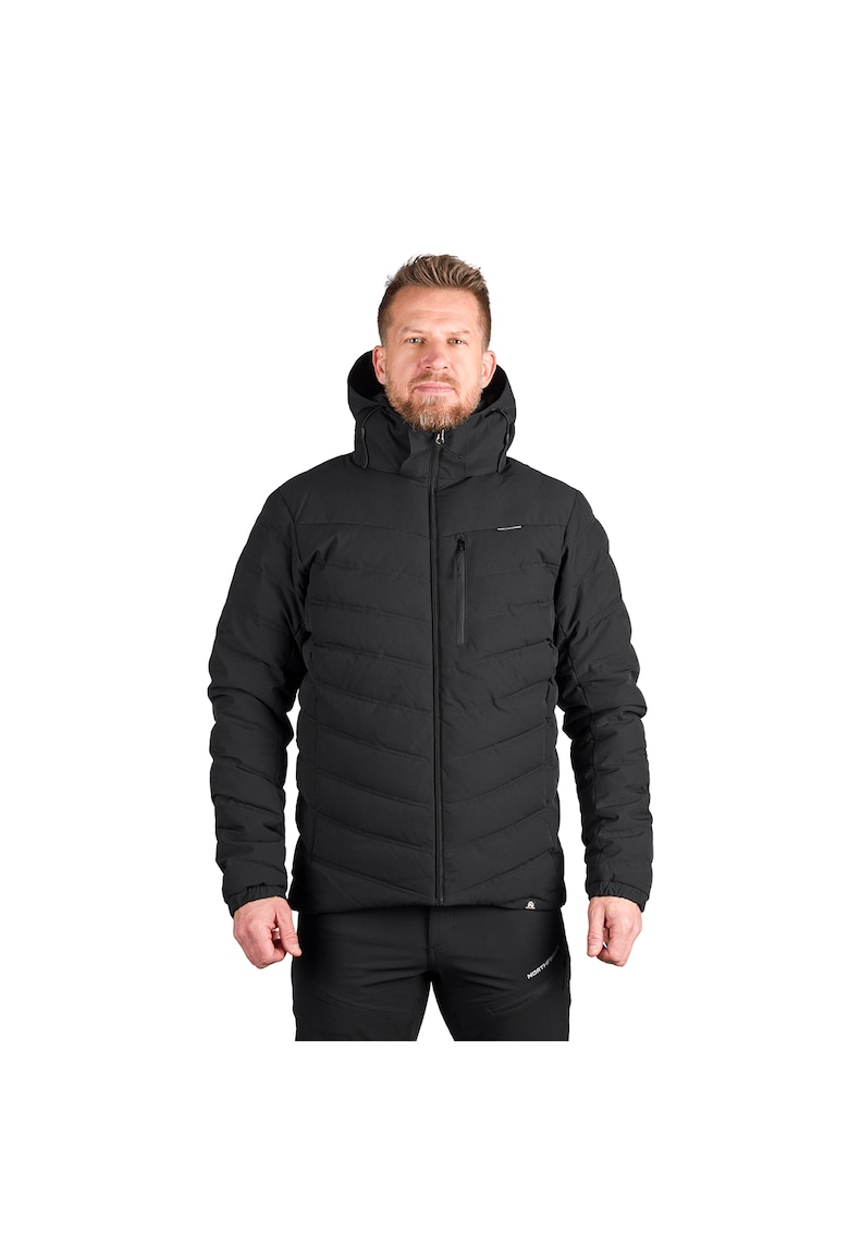 Geacă sport căptușită pentru bărbați SVETOVID - Negru