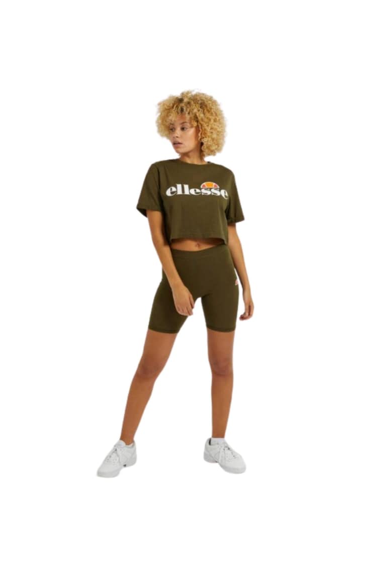 Colanti scurti de ciclism cu detaliu logo -