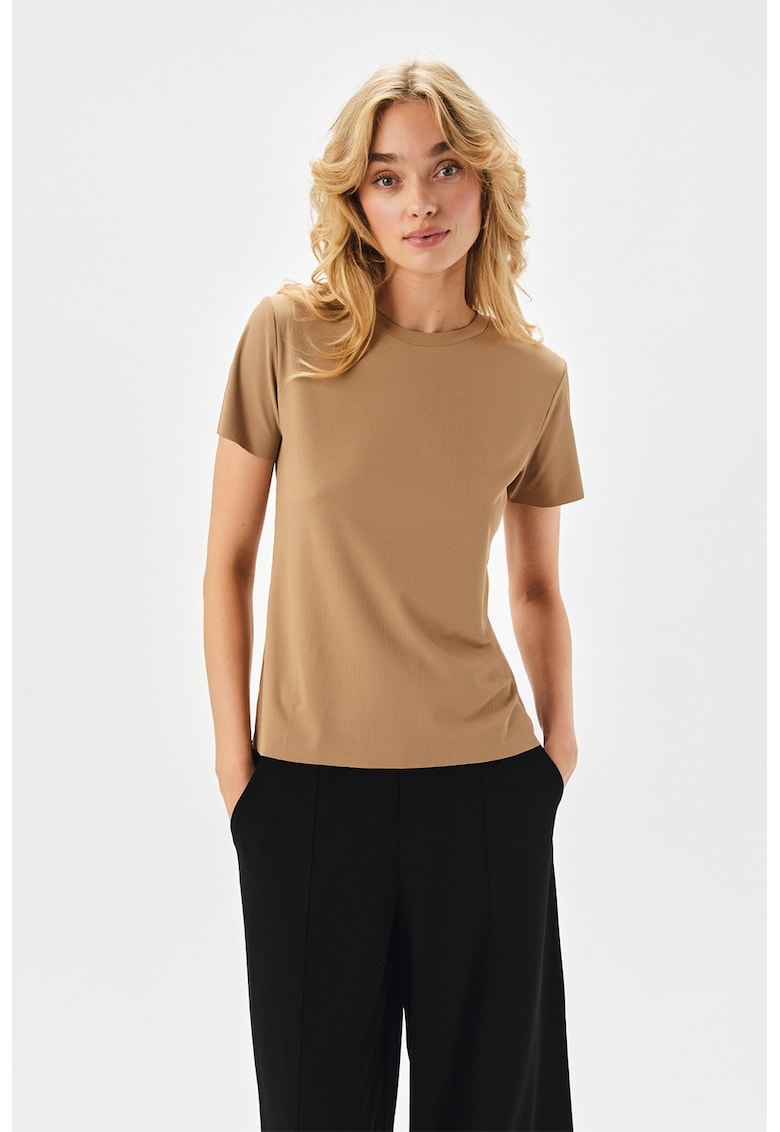 Tricou din bumbac cu maneci scurte