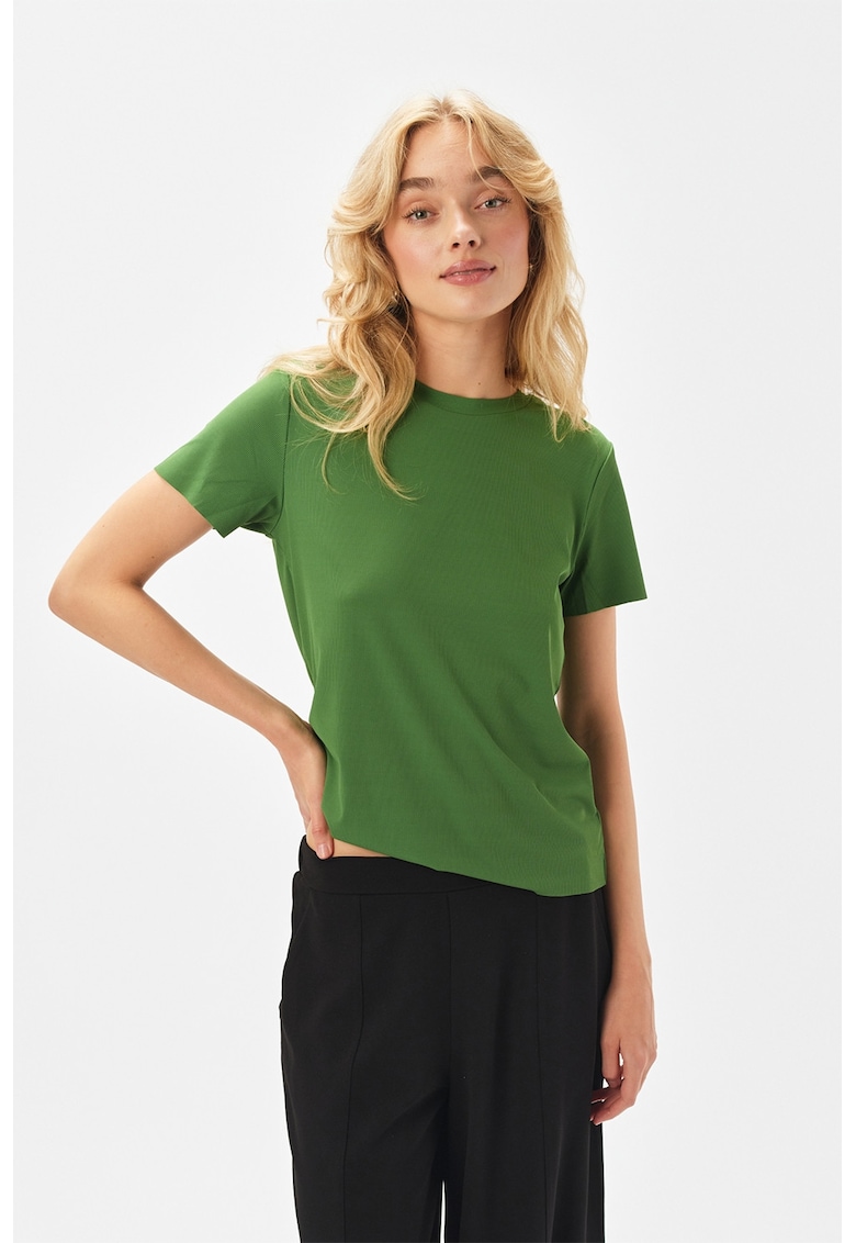 Tricou din bumbac cu maneci scurte