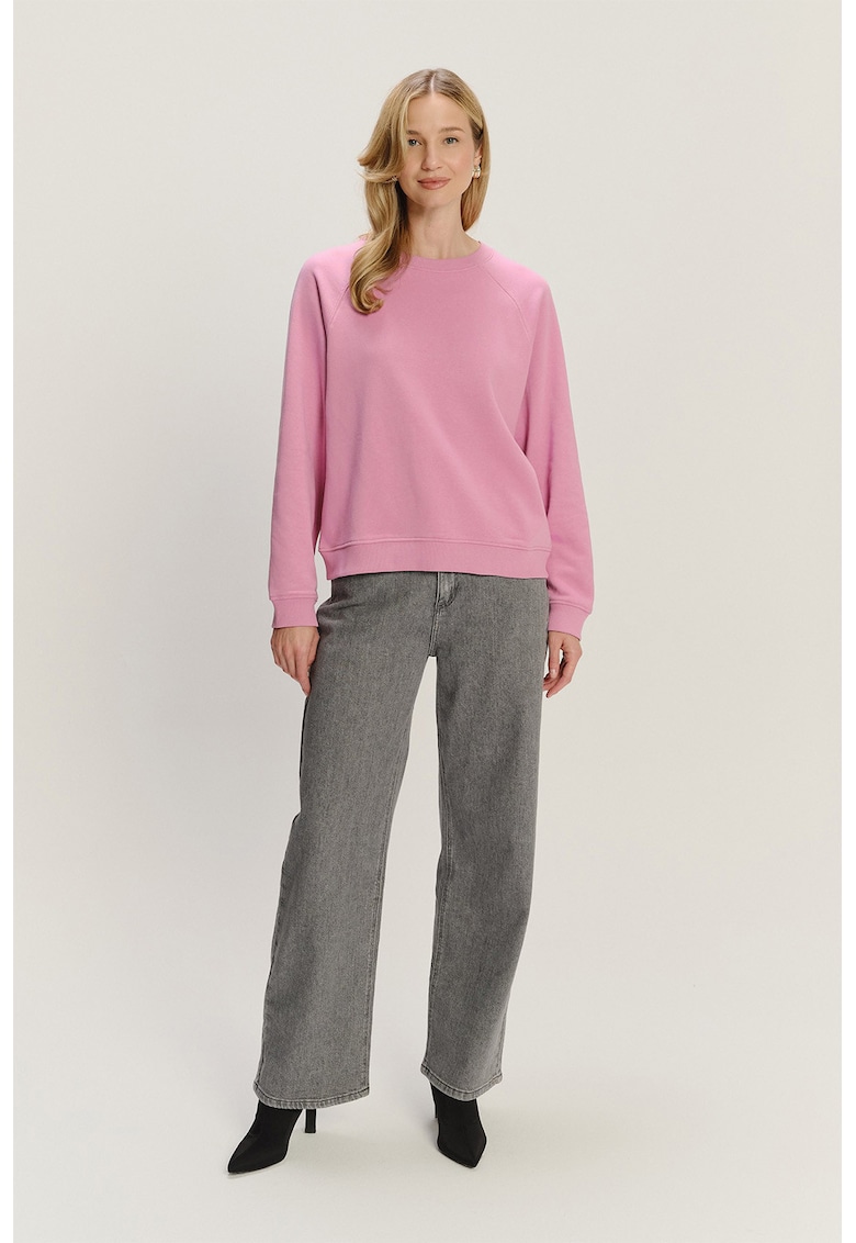 Bluza de trening lejera cu maneci raglan