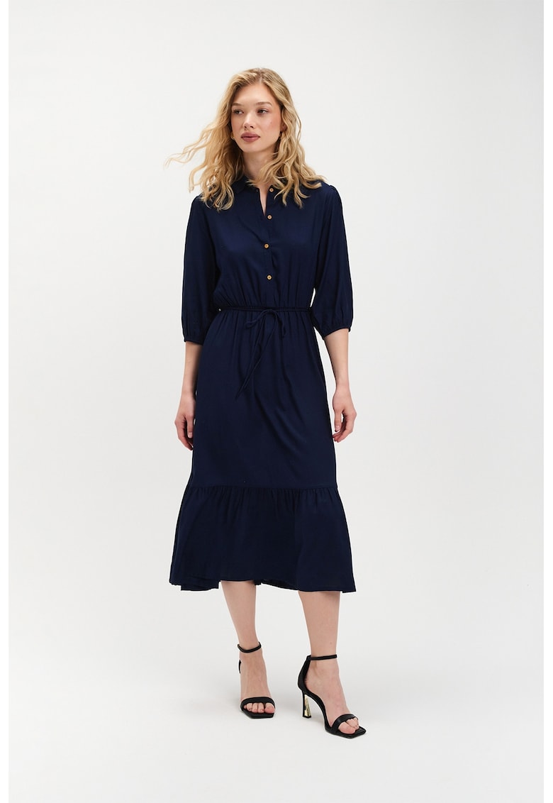 Rochie scurta cu maneci bufante