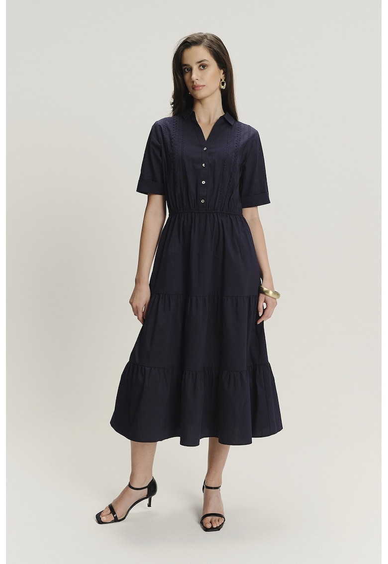 Rochie din amestec de modal si croiala in A