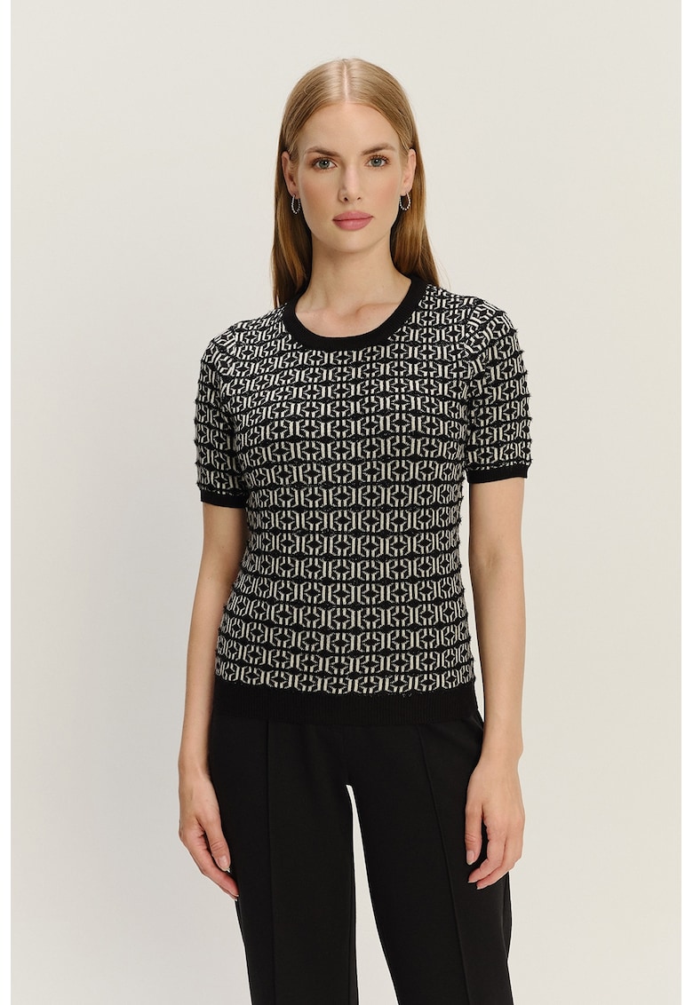 Pulover cu imprimeu grafic